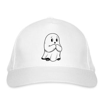 Lustiger Geist - Bio-Baseballkappe - Weiß - Vorne