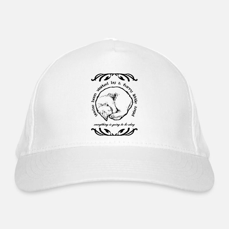 VOUS AVEZ REÇU LA VISITE D’UN PETIT ANGE À FOURRURE Casquette classique bio