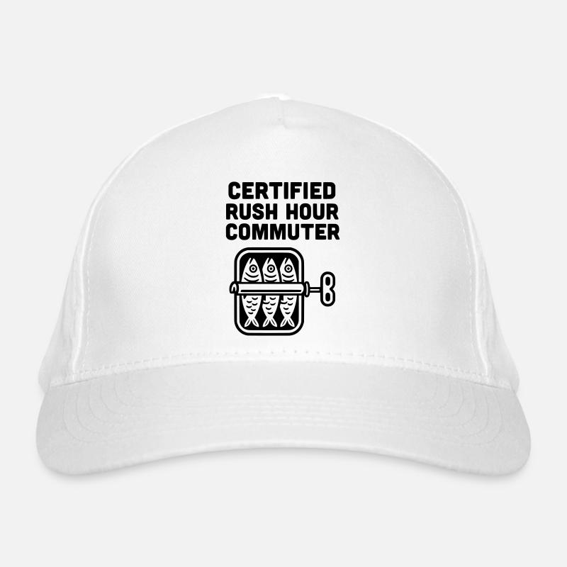 Rush Hour Commuter Public Transport Organic Baseball Cap
