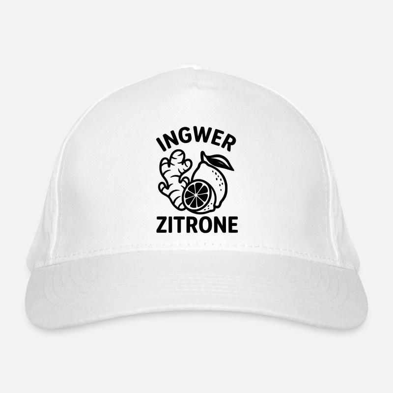 Gingembre Citron Meilleur Combo pour le rhume Casquette classique bio
