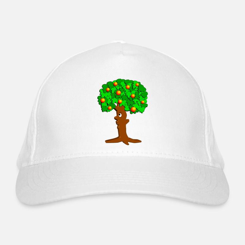 Apfelbaum Bio-Baseballkappe