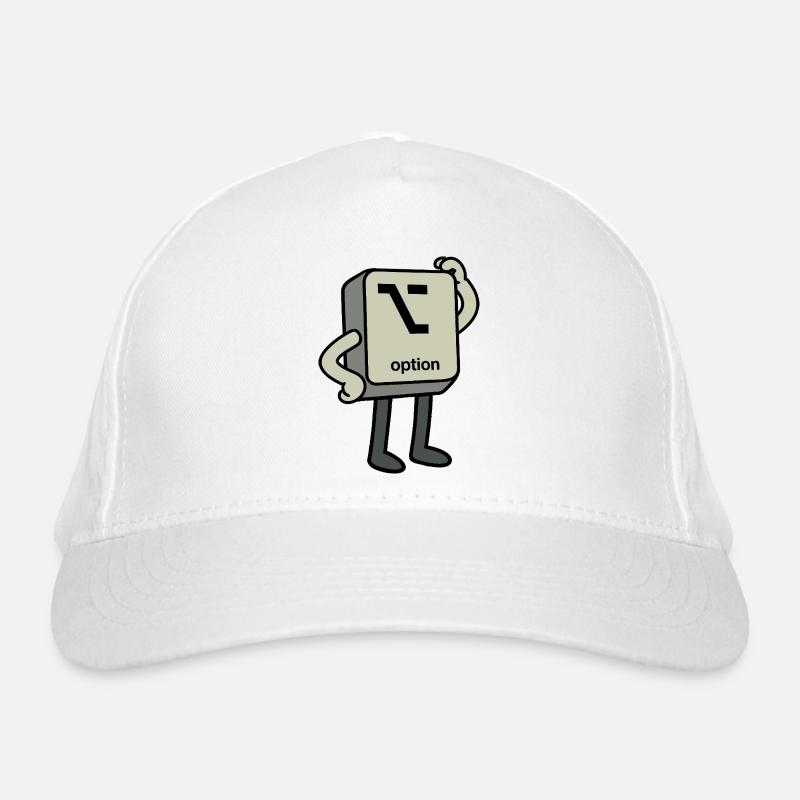 Option button Organic Baseball Cap