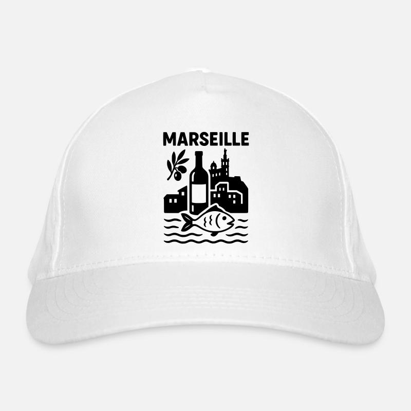Marseille Silhouette Casquette classique bio