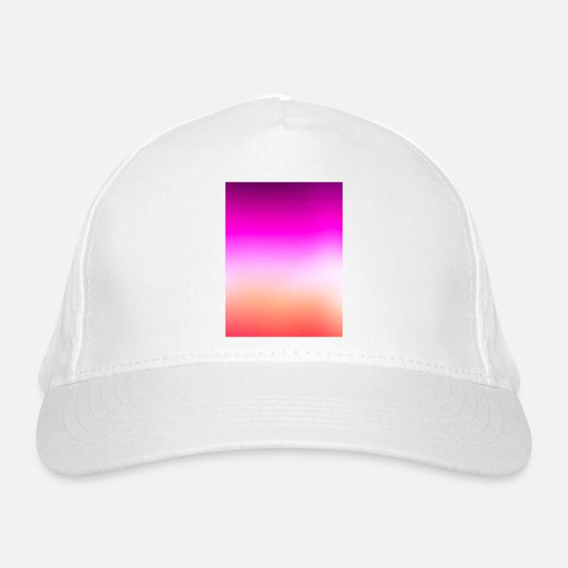 Radiant Pastel Sunset Gradient Organic Baseball Cap