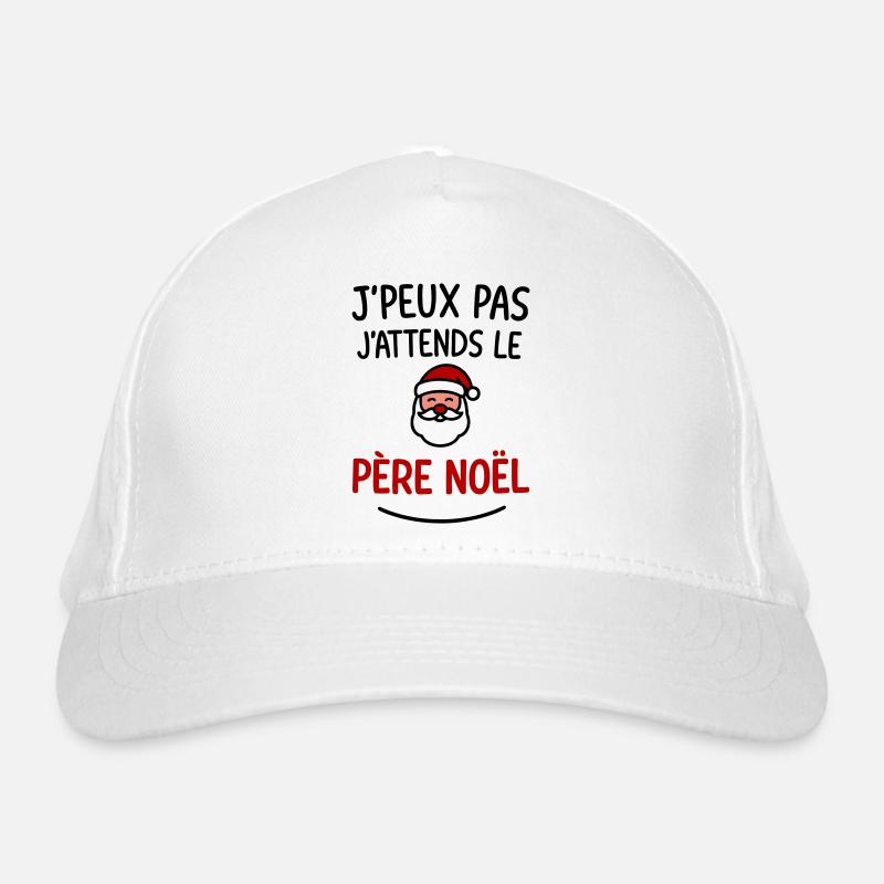 J’peux pas j’attends le Père Noël Casquette classique bio