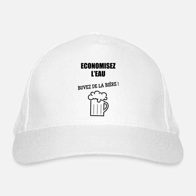 Save water, drink beer Organic Baseball Cap