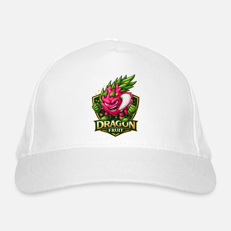 Dragon Fruit Energetic Mascot Organic Baseball Cap