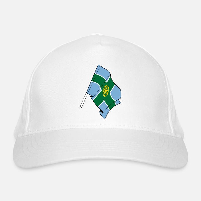 Derbyshire Flag Organic Baseball Cap