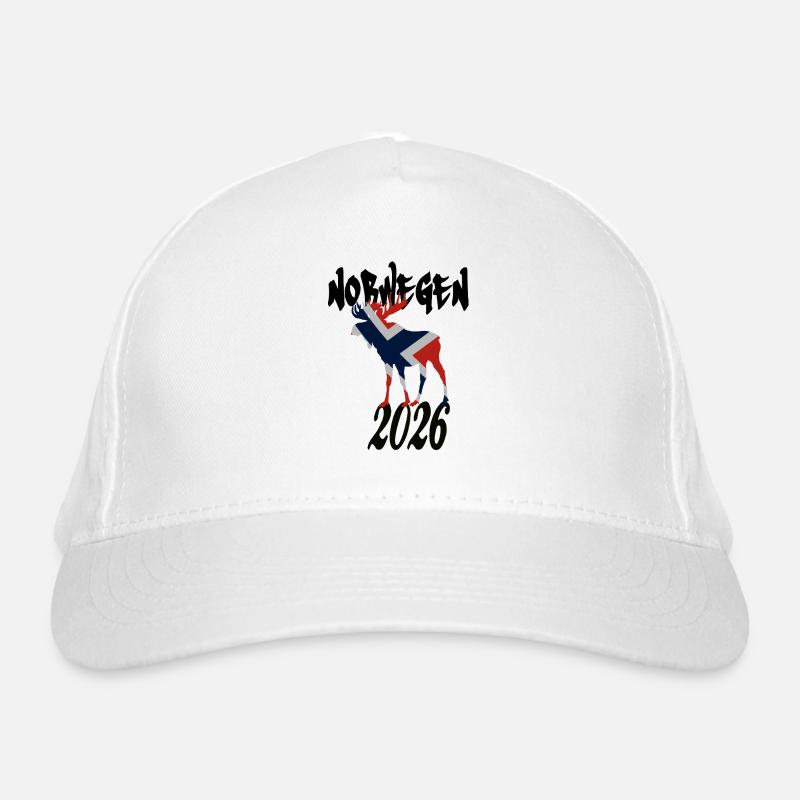 Elch 2026  Bio-Baseballkappe