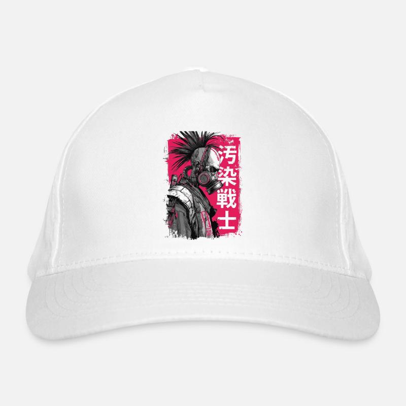 Punk warrior with characters Organic Baseball Cap
