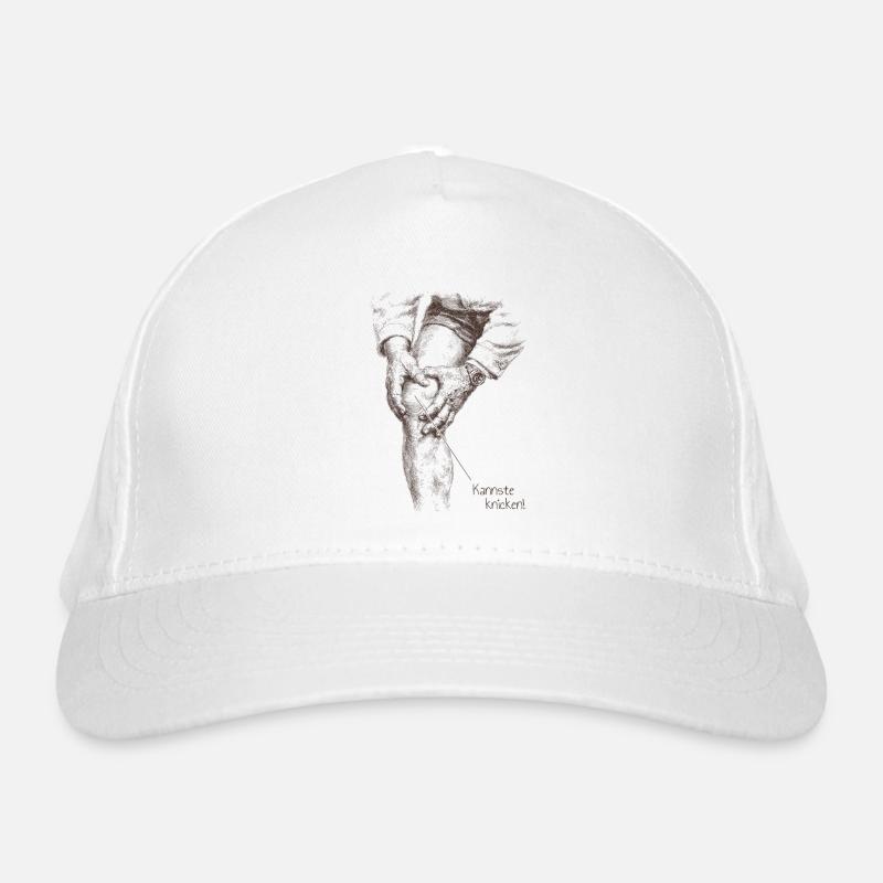 Kannste knicken! Bio-Baseballkappe