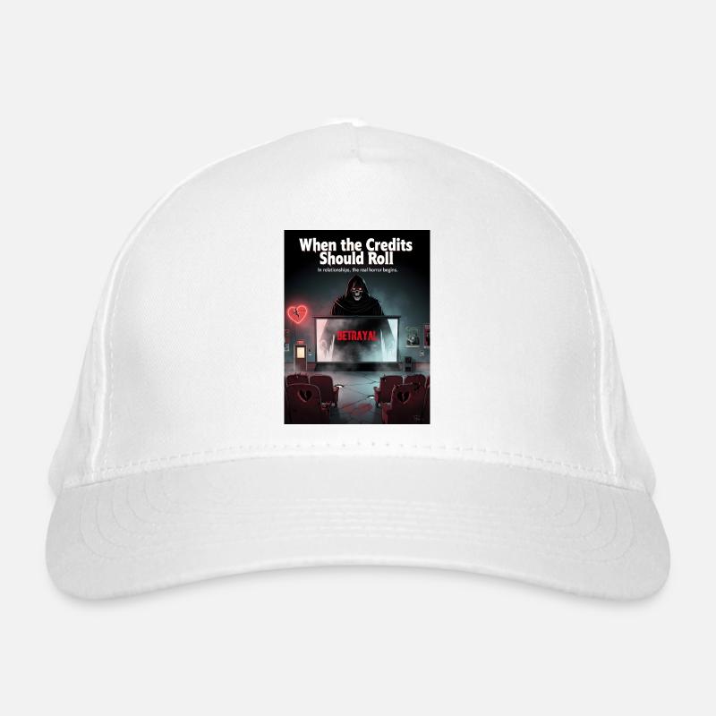Trahison relationnelle dans la salle de cinéma Casquette classique bio