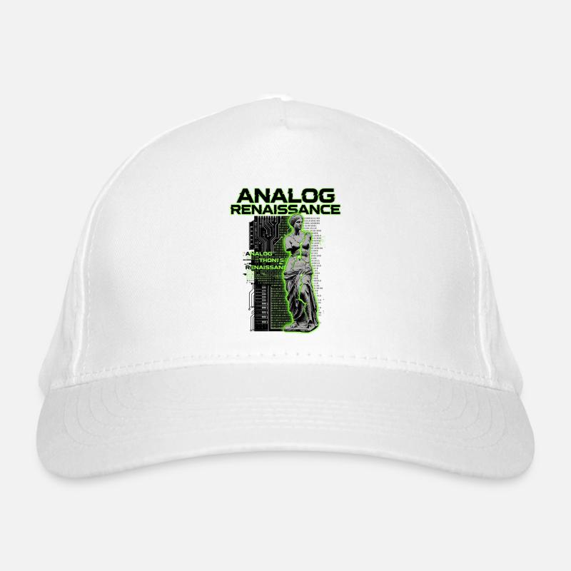 Analog Renaissance Cyberpunk Bio-Baseballkappe