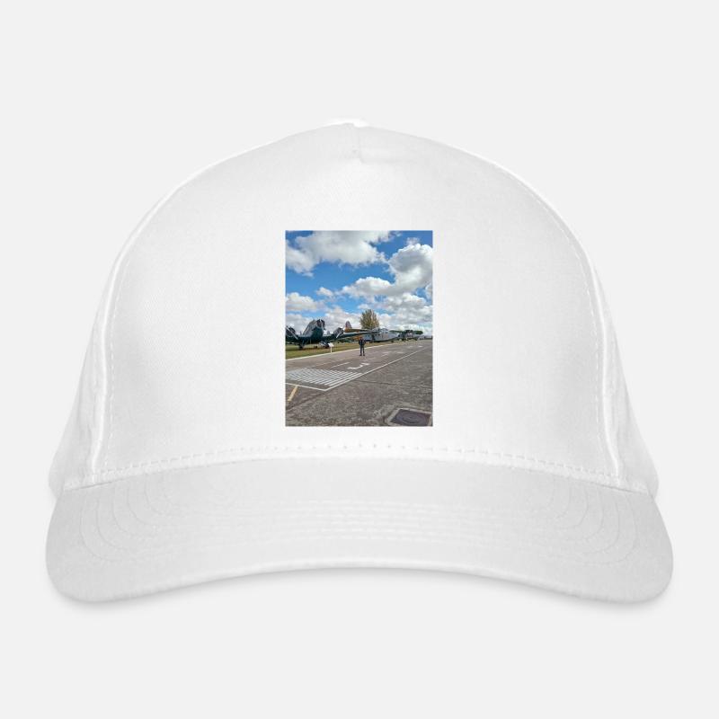 Classic Aviation on Display Organic Baseball Cap