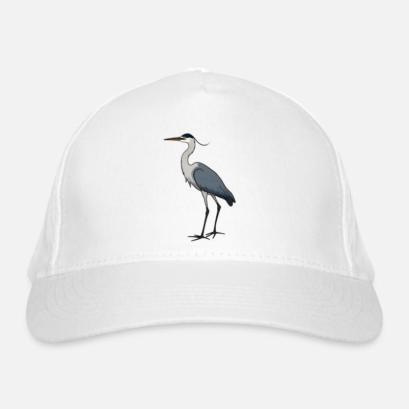 Héron cendré Casquette classique bio