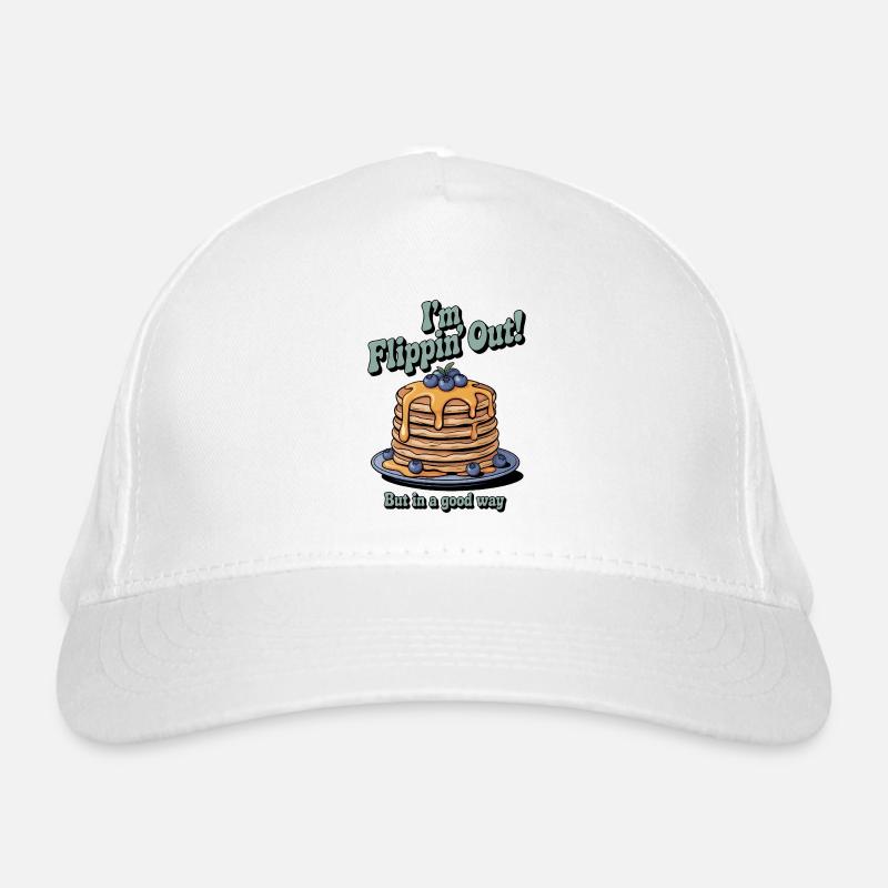 Pancake craze with syrup Organic Baseball Cap