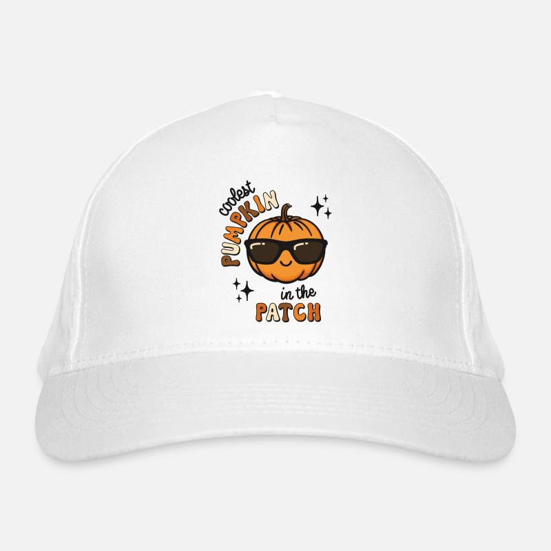 Citrouille la plus cool du patch Citrouille sucrée Casquette classique bio