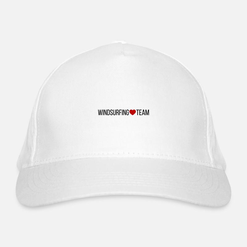 Cœur d’équipe de planche à voile Casquette classique bio