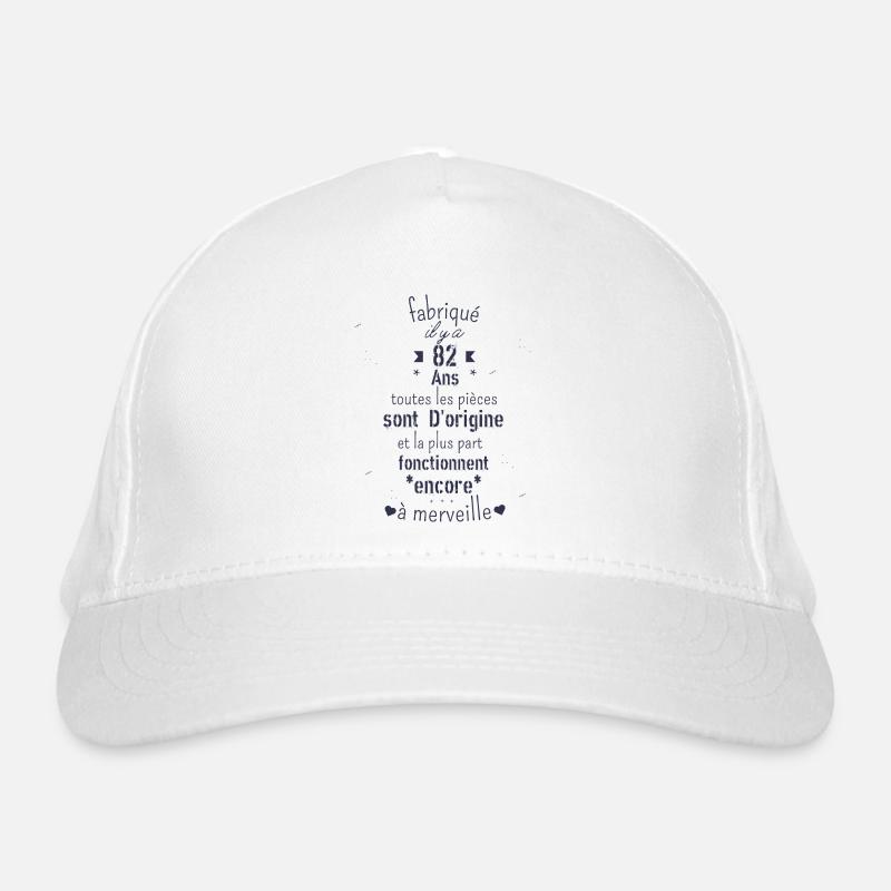 Fabriqué il y a 82 ans Casquette classique bio