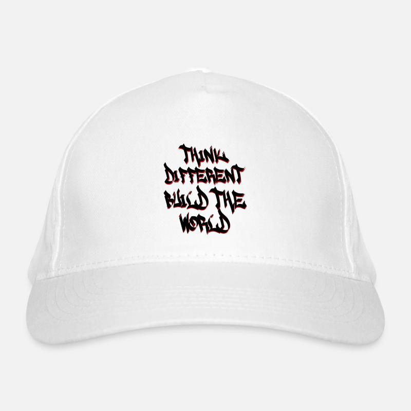 Think Different construit le monde Casquette classique bio