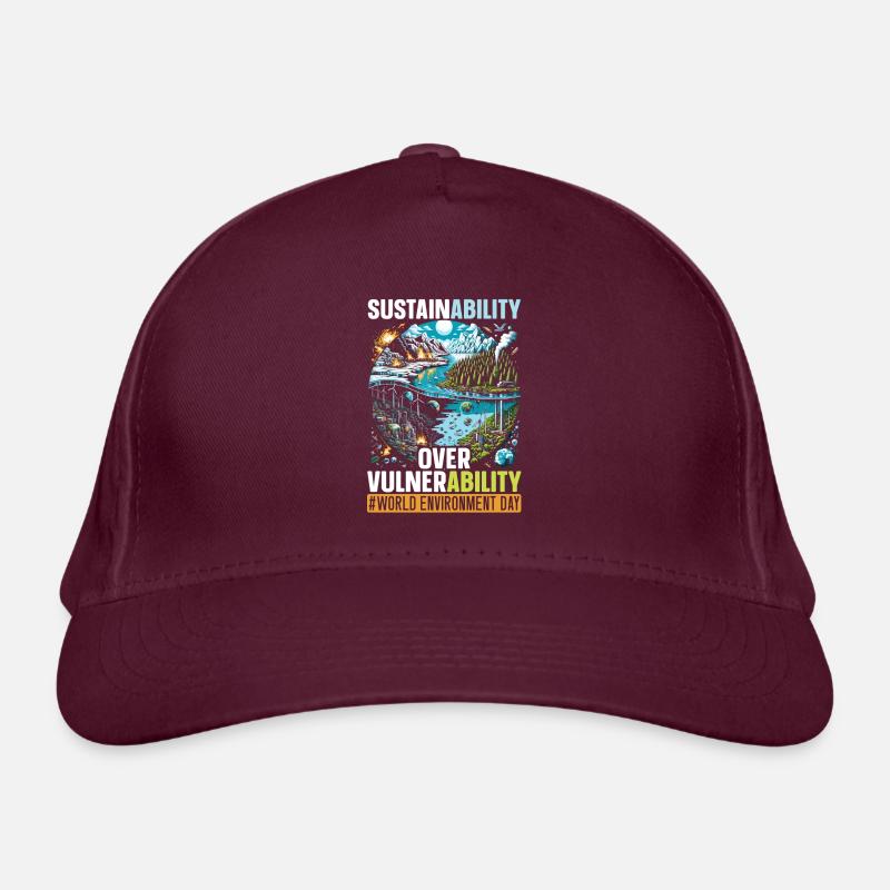 Tag Der Erde, Umweltschützer, Weltumwelttag Bio-Baseballkappe