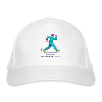 Marcheur rapide - Casquette classique bio - blanc - Devant
