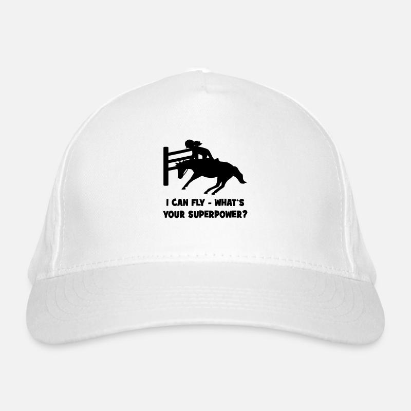Springpferd Bio-Baseballkappe