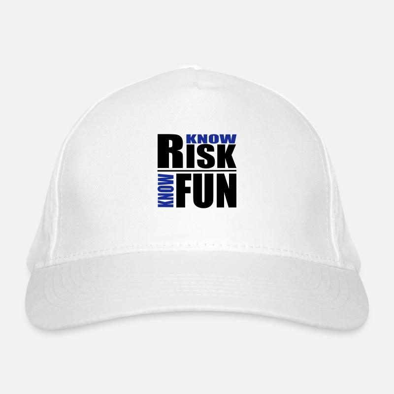 connaître les risques - de connaître le plaisir Casquette classique bio