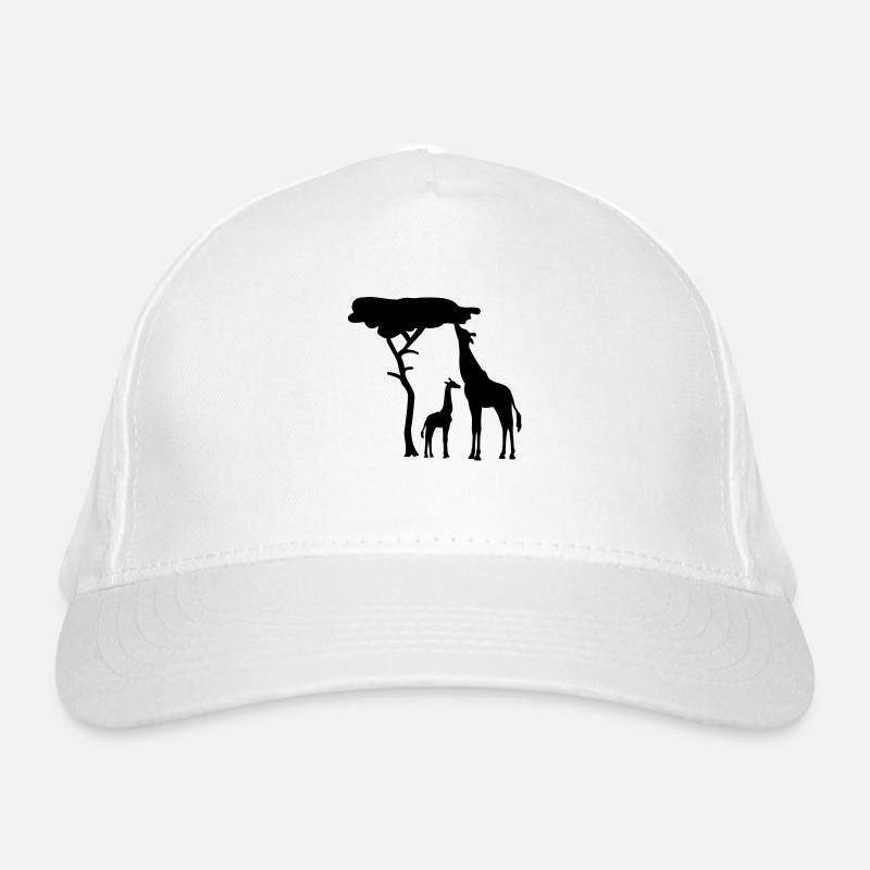 Giraffe Organic Baseball Cap