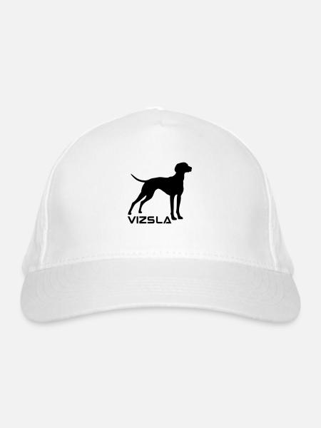 Vizsla - Bio-Baseballkappe - Weiß