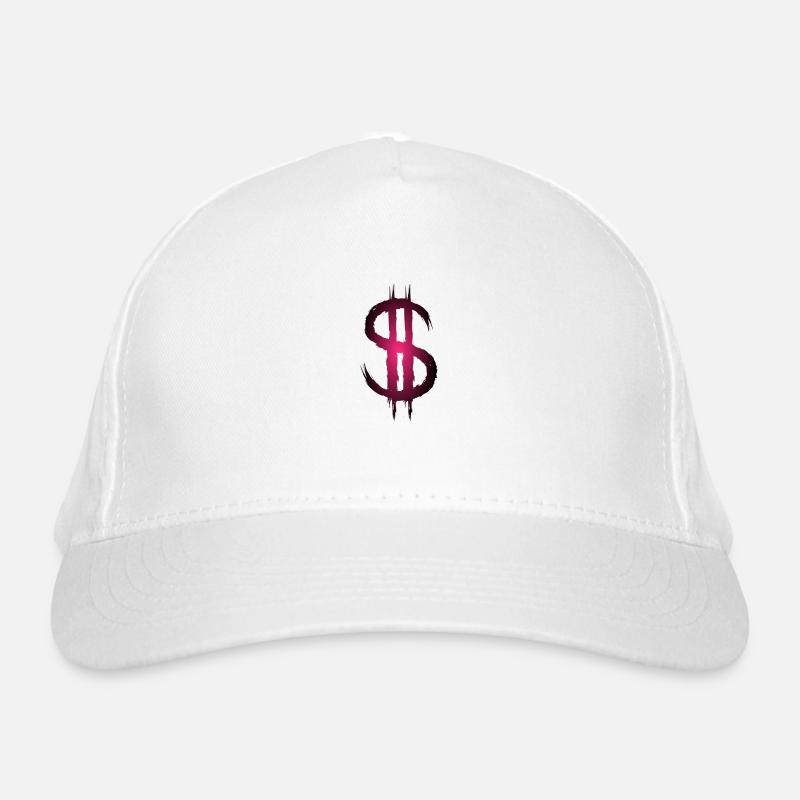 Dollarzeichen Dollar Geld Bio-Baseballkappe