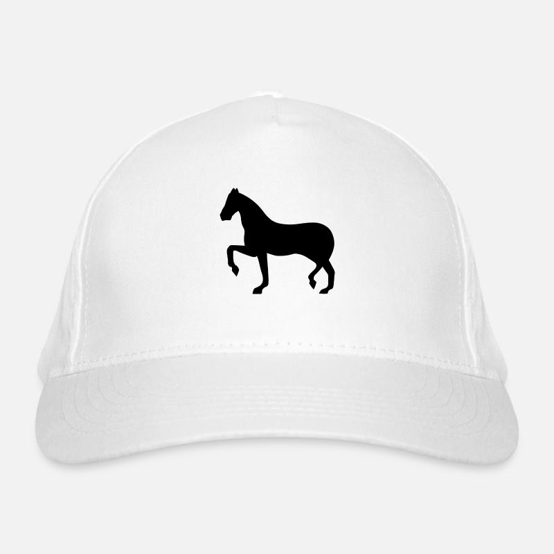Silhouette de cheval Casquette classique bio