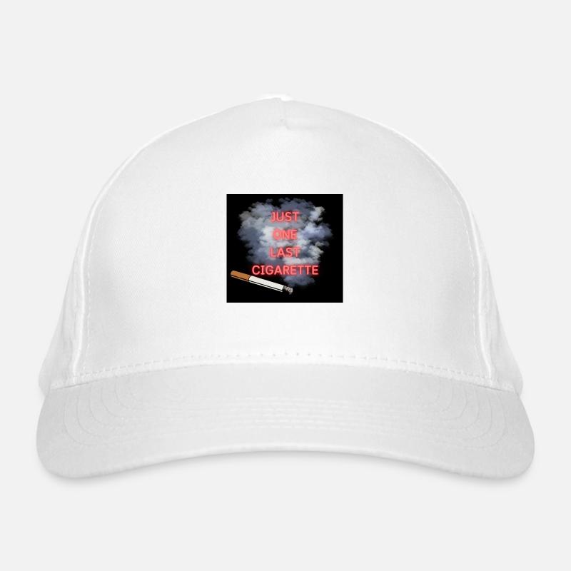 Just one last cigarette Bio-Baseballkappe