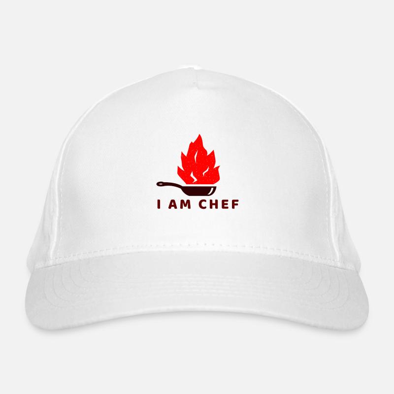 Je suis Chef Logo Casquette classique bio
