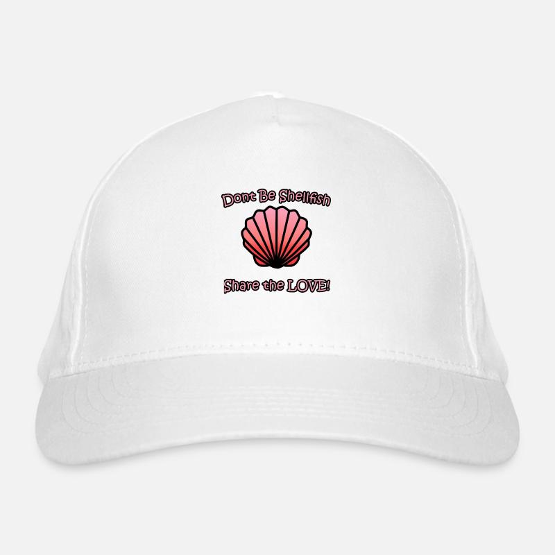 Répandez l’amour avec notre design « Ne soyez pas des mollusques et crustacés » Casquette classique bio