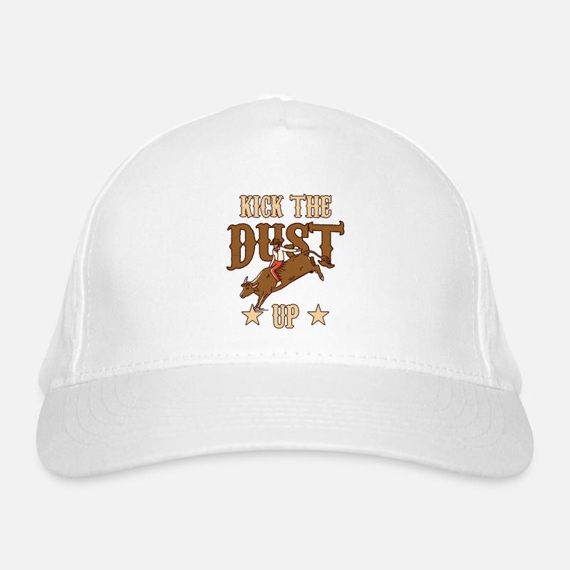 Bull Riding Organic Baseball Cap