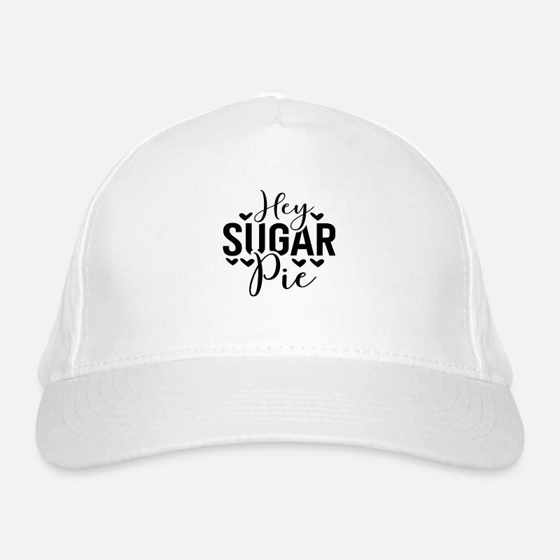 Hey Sugar Pie Bio-Baseballkappe