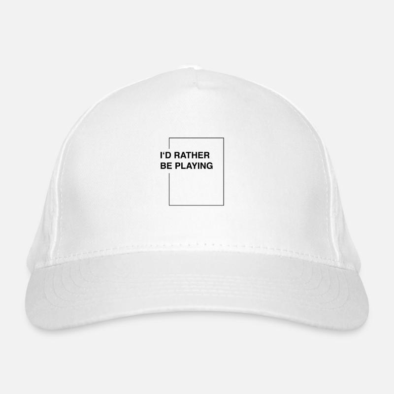 I'd rather be playing Bio-Baseballkappe