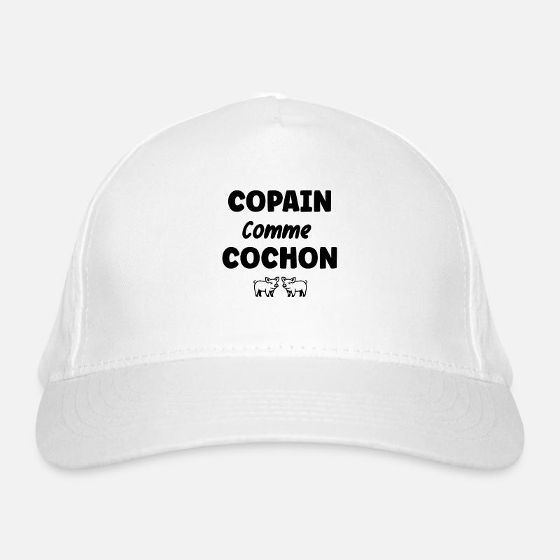 Copain comme cochon Casquette classique bio