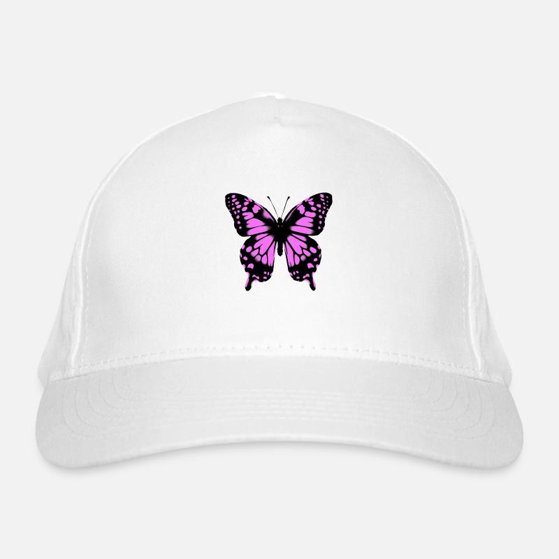 Butterfly Organic Baseball Cap
