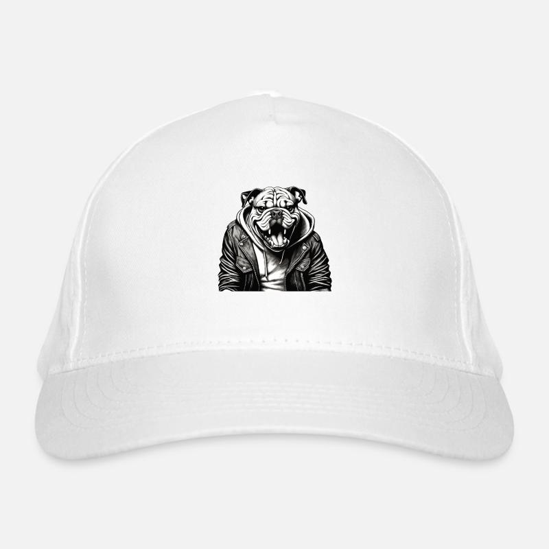 british Bulldog Bully Organic Baseball Cap