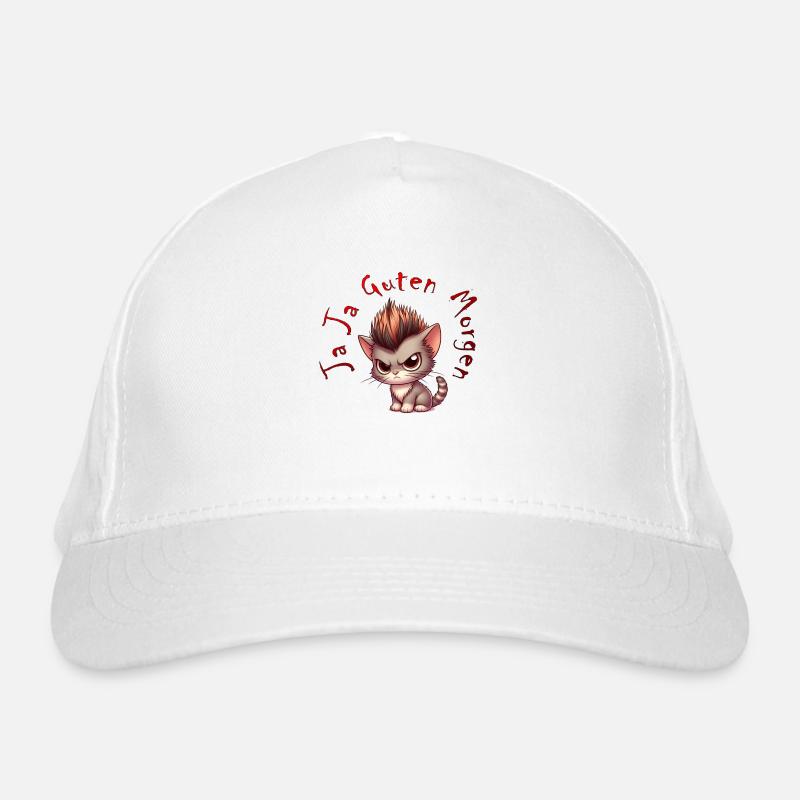 Cat Punk Guten Morgen03 Bio-Baseballkappe