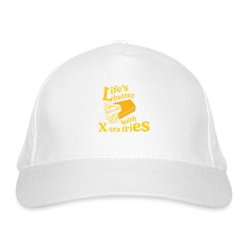 Frieze - Organic Baseball Cap - white - Front
