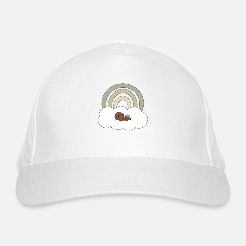 Bébé arc-en-ciel Casquette classique bio