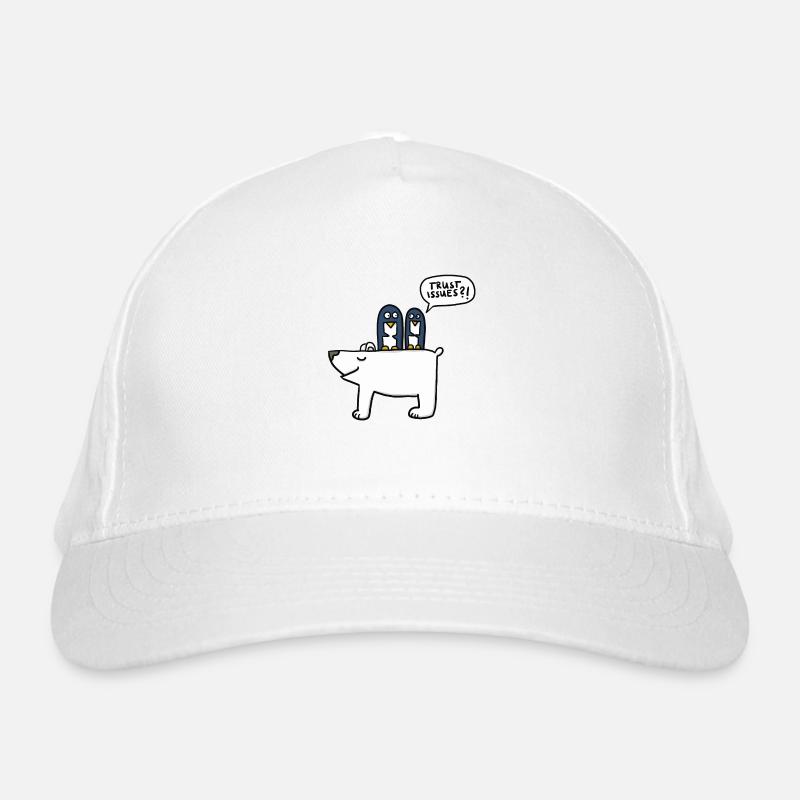 Trust issues Organic Baseball Cap