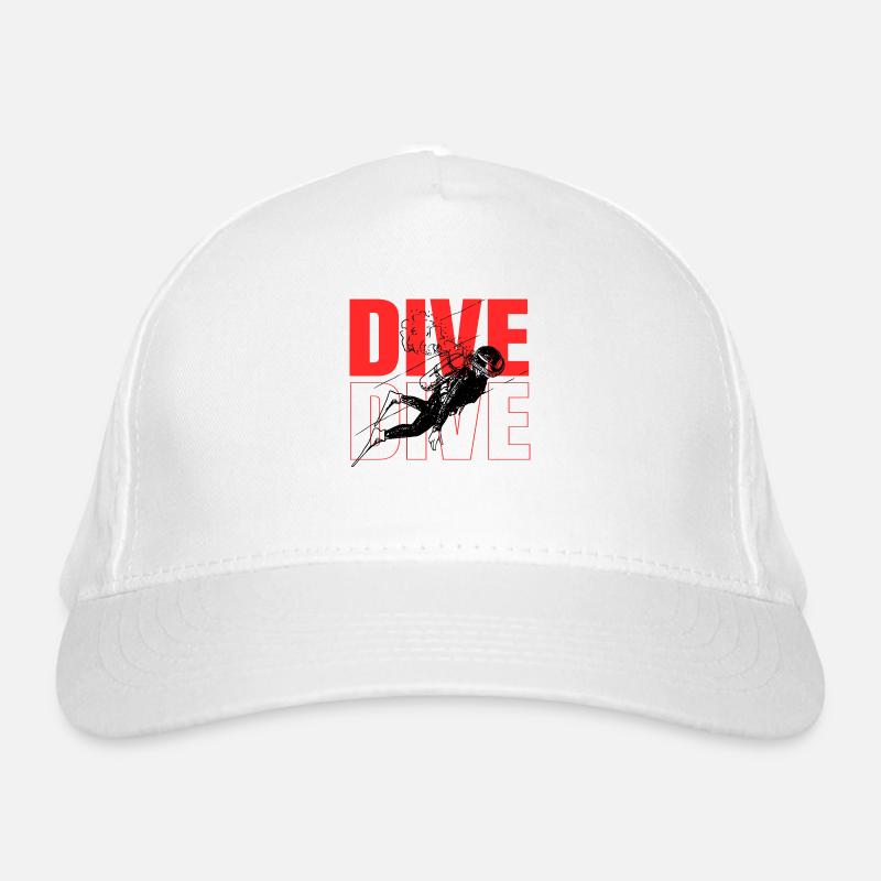 Scuba Diver Organic Baseball Cap