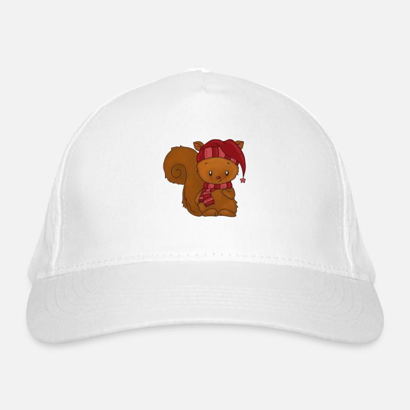Squirrel Organic Baseball Cap