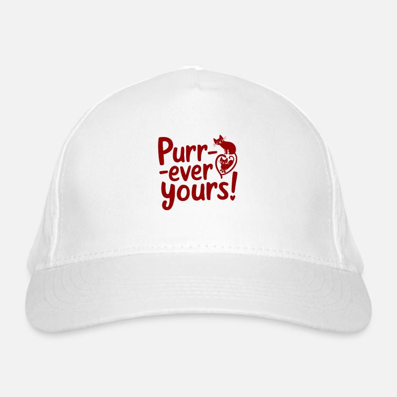 Purr-ever yours Organic Baseball Cap