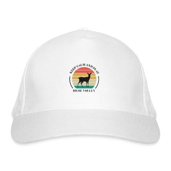 Biche Volley - Casquette classique bio - blanc - Devant