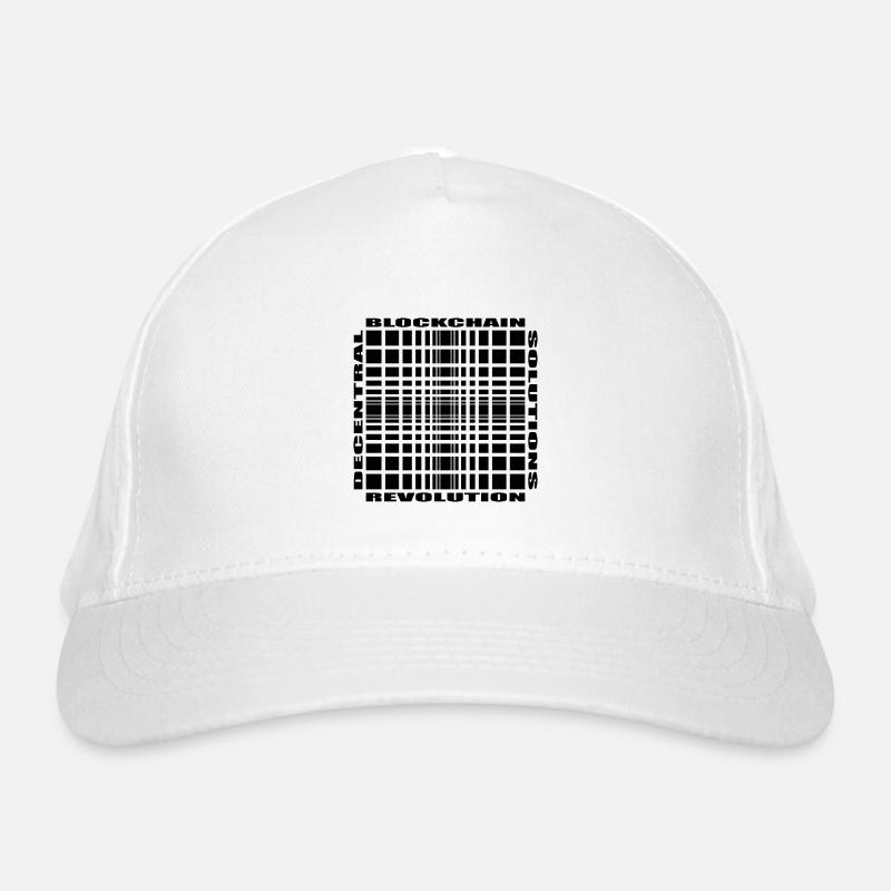 Révolution blockchain, solutions décentralisées Casquette classique bio